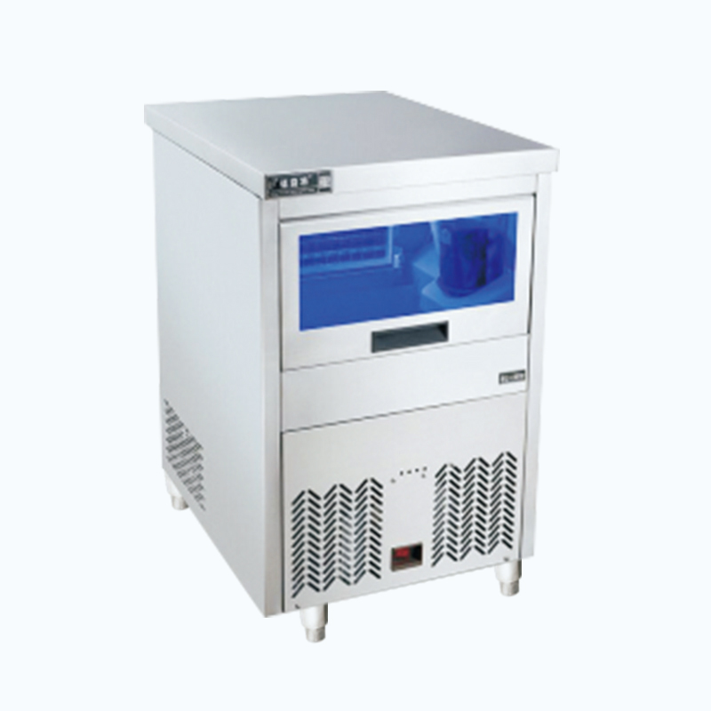 Komerční stůl modrého světla pod Counter Ice Maker